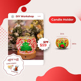 *Summer Sale* Candle Holder Turkish Mosaic DIY Workshop