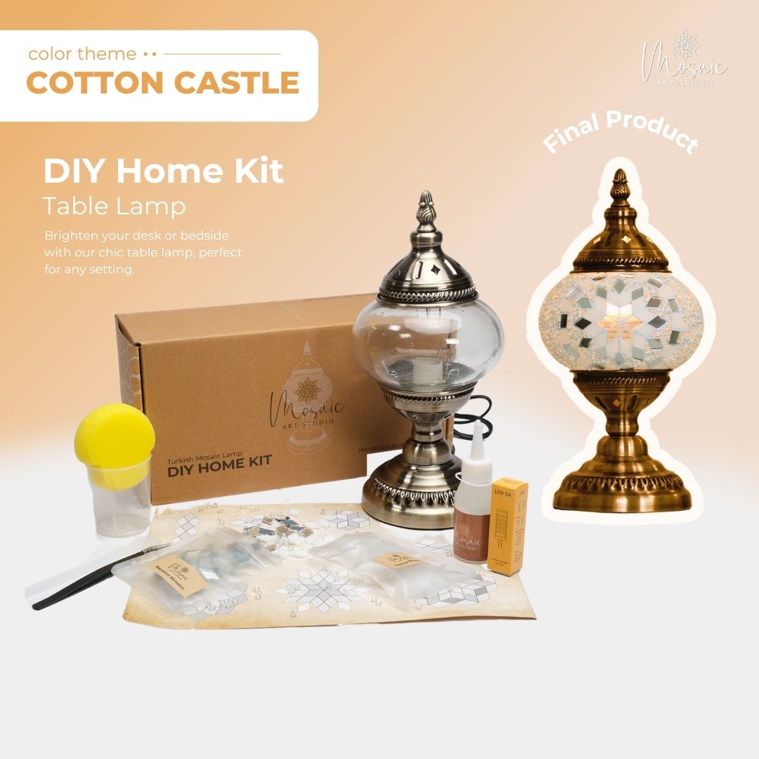 Mosaic Lamp DIY Home Kit