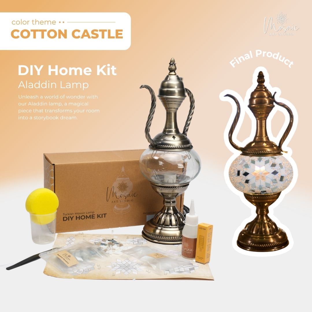 Mosaic Lamp DIY Home Kit