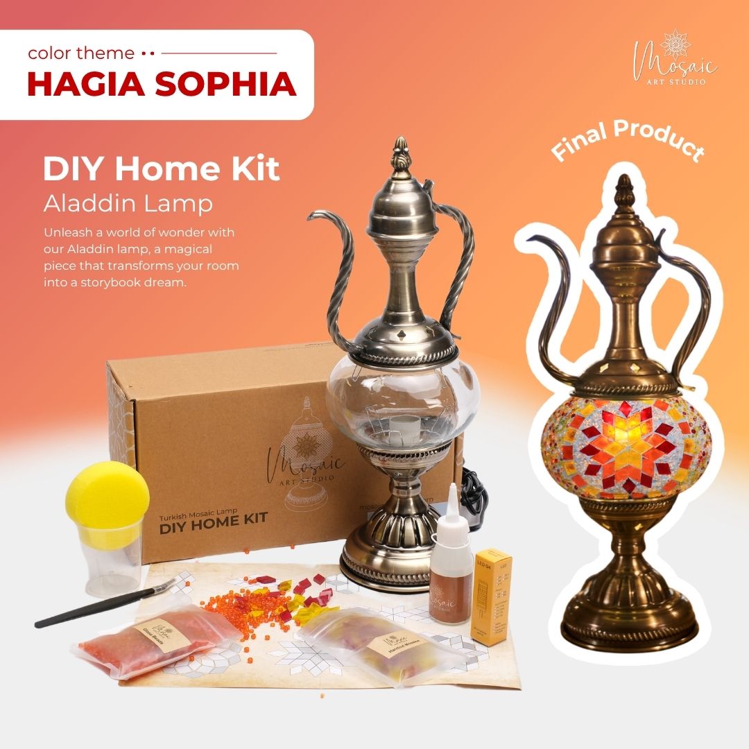 Mosaic Lamp DIY Home Kit
