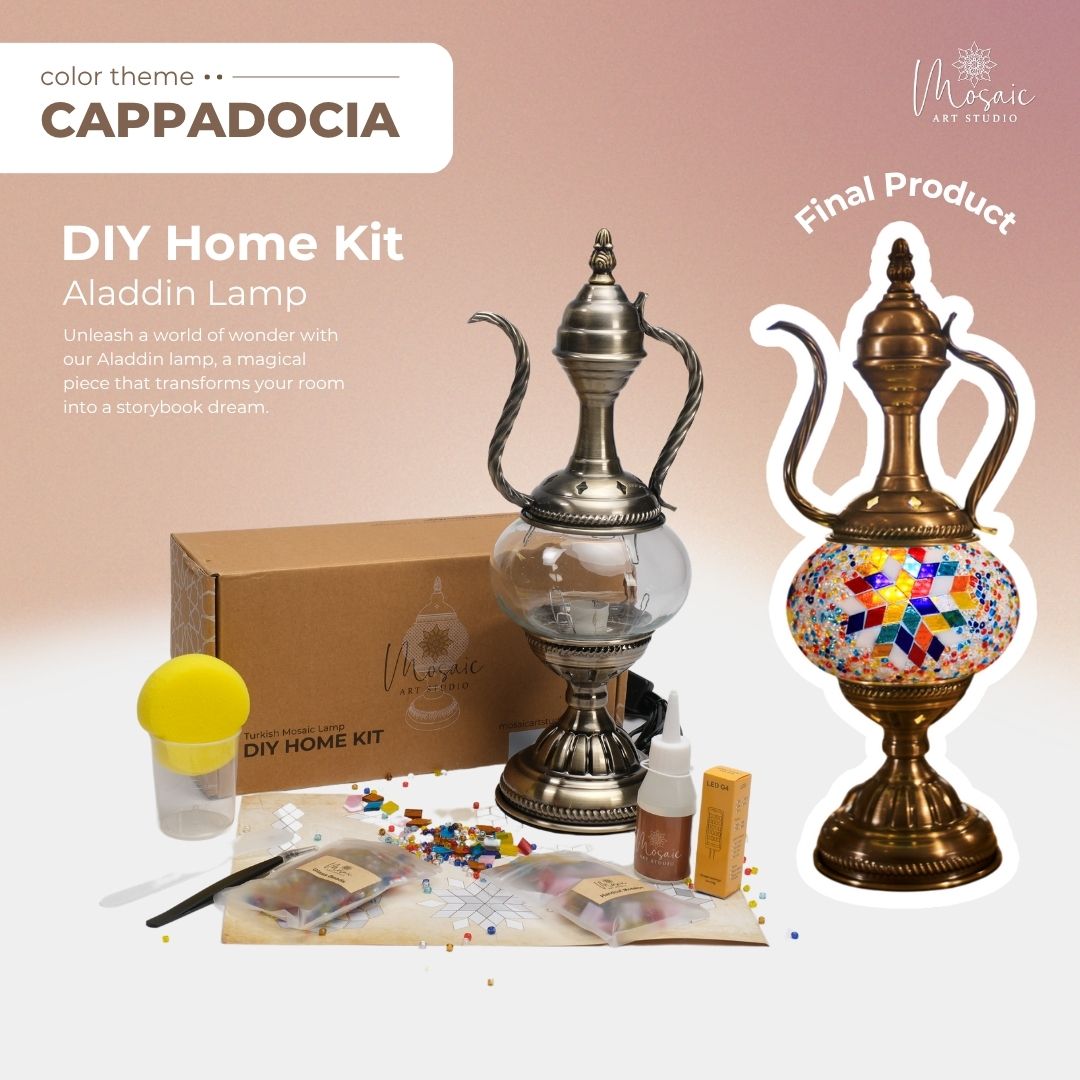 Mosaic Lamp DIY Home Kit