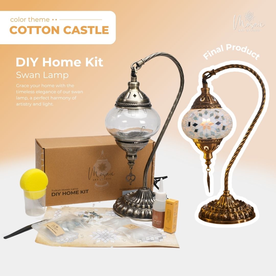 Mosaic Lamp DIY Home Kit