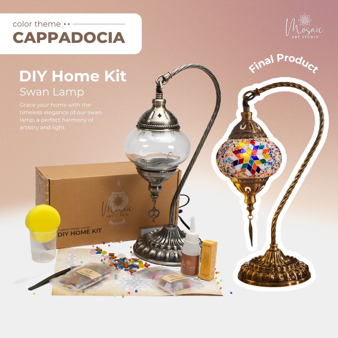 Mosaic Lamp DIY Home Kit