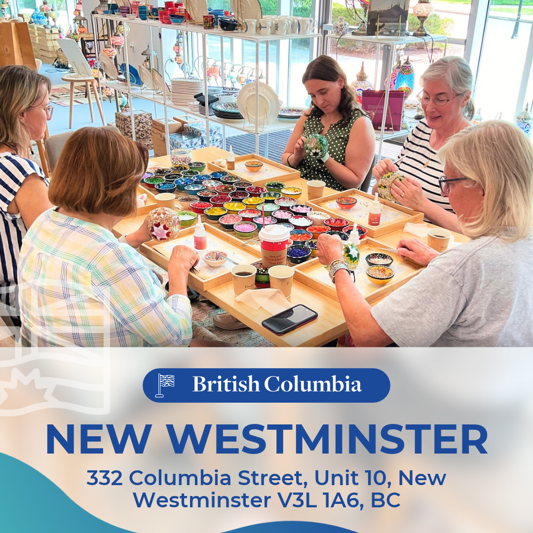 Mosaic Art Workshops in New Westminster, BC