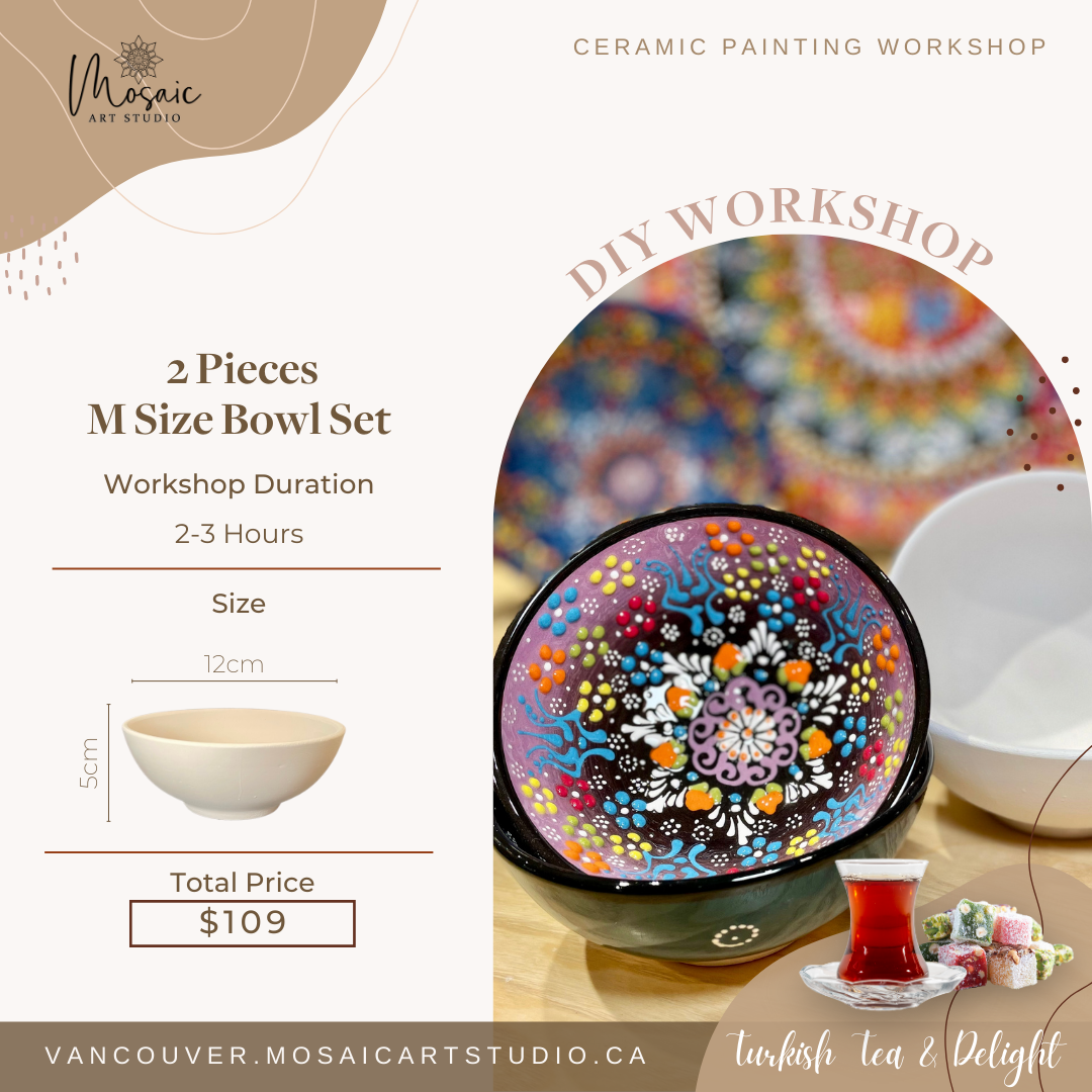Turkish Ceramic Painting Workshop 