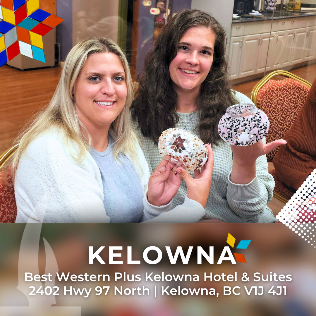 DIY Turkish Mosaic Lamp Workshop – Kelowna, BC