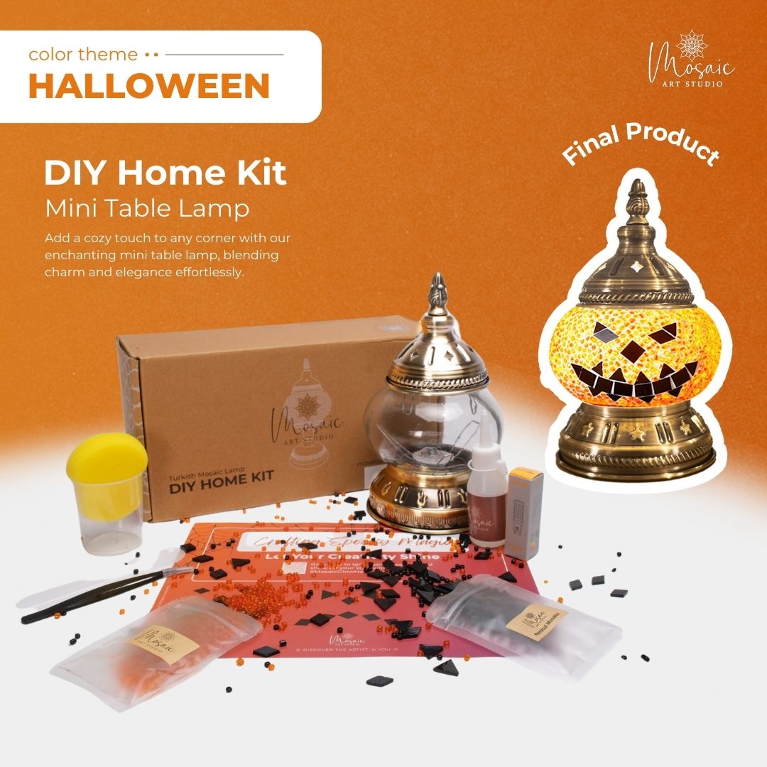 Mosaic Lamp DIY Home Kit
