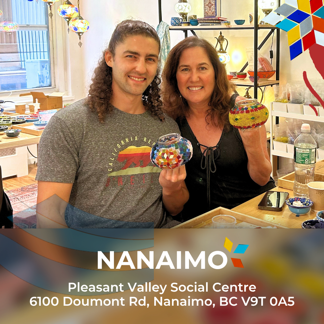 DIY Turkish Mosaic Lamp Workshop – Nanaimo, BC