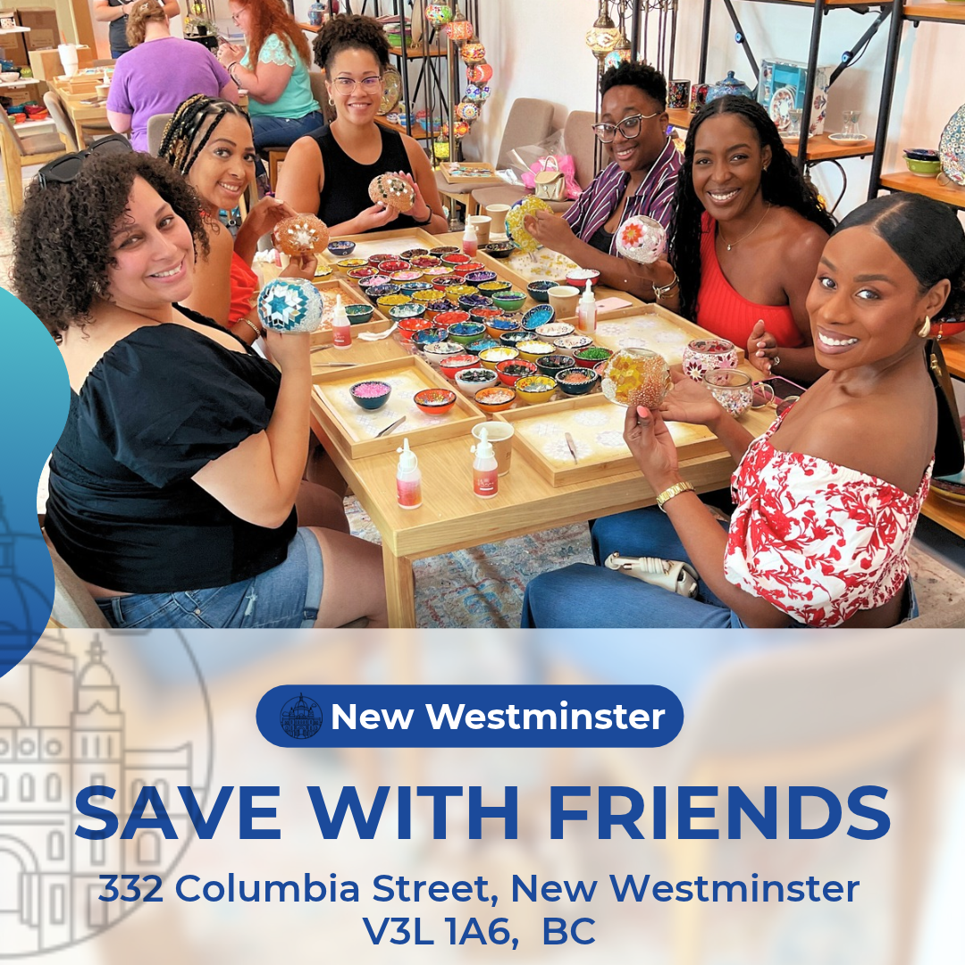 Save with Friends Mosaic Art Workshops in New Westminster, BC