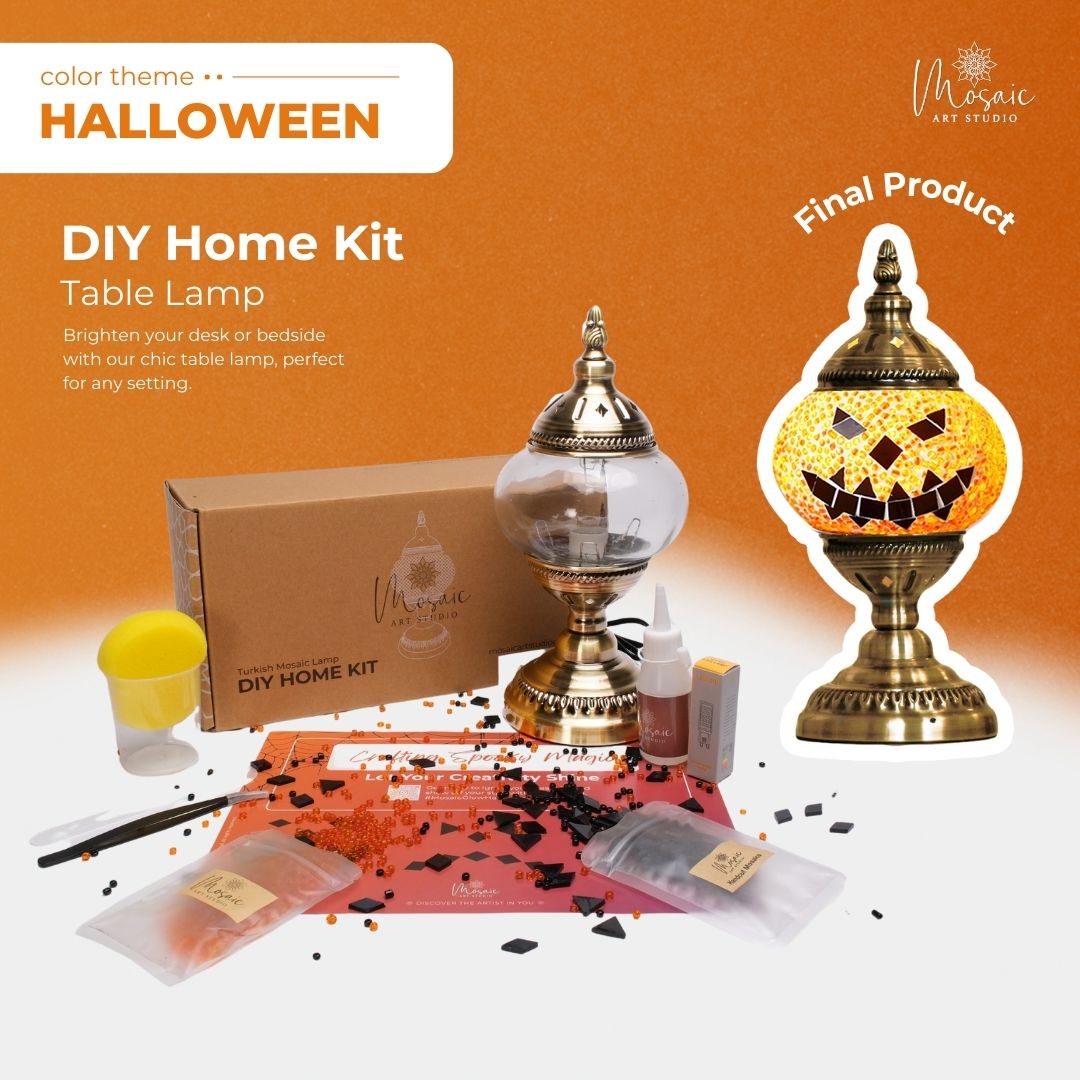 Mosaic Lamp DIY Home Kit