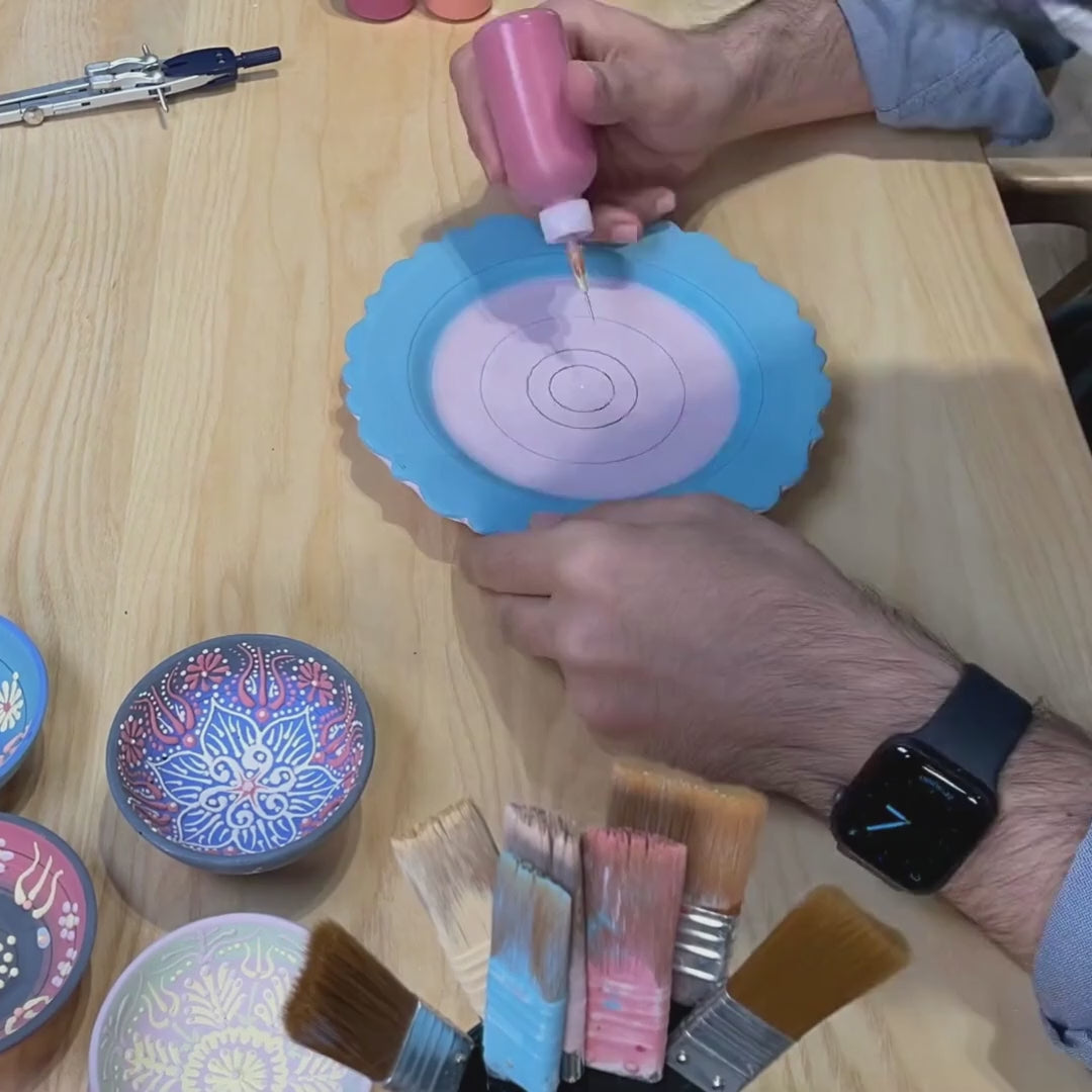 Turkish Ceramic Painting Workshop 