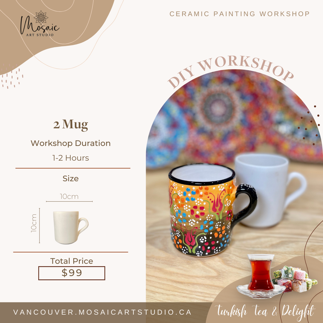 Turkish Ceramic Painting Workshop 