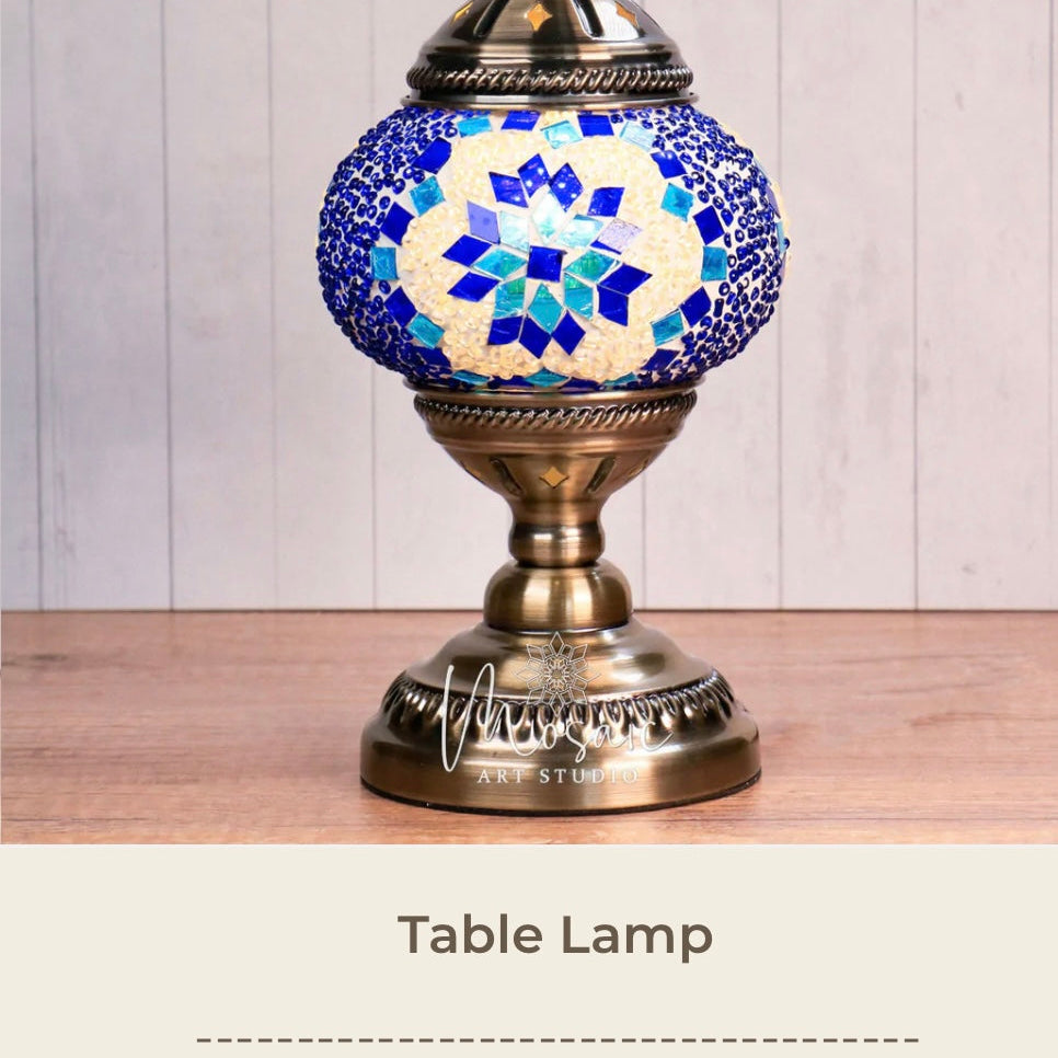 Red Deer Calgary Turkish Mosaic Lamp DIY Workshop - Mosaic Art Studio Vancouver